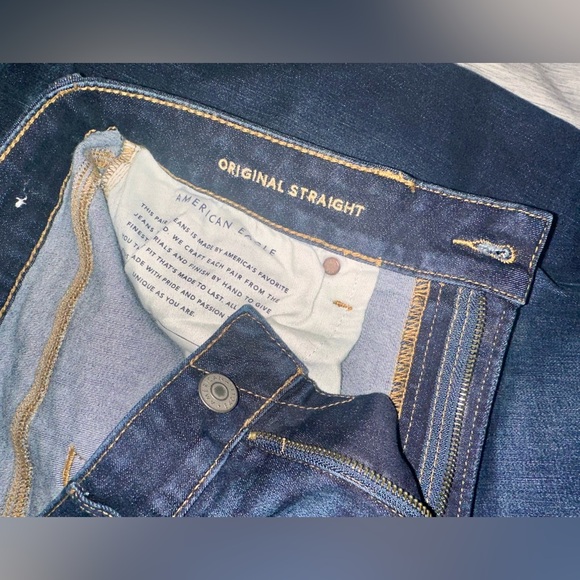 AE Men’s Next Level Flex Straight legged jeans - Picture 3 of 5